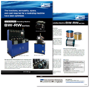 For Bonding Wire
Rewinding Machine
[ BW-RWseries ]